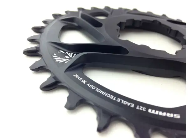 Sram Eagle X-sync 12sp. DM zębatka AXS 6 mm Offset 34z. Titan Grey - z roweru
