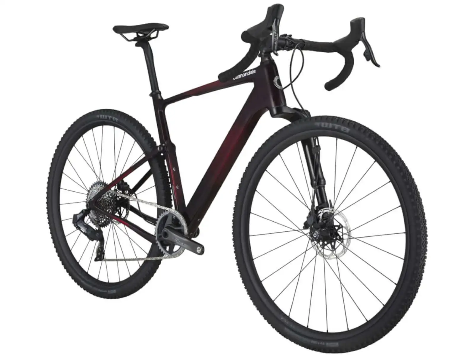 Cannondale Topstone Carbon 1 Lefty gravel rower Rally Red