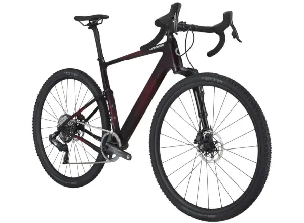 Cannondale Topstone Carbon 1 Lefty gravel rower Rally Red