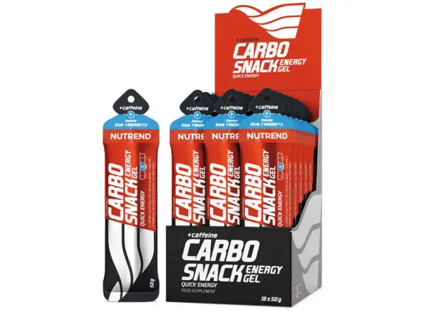 Nutrend Carbosnack with caffein saszetka 50 g niebieska malina