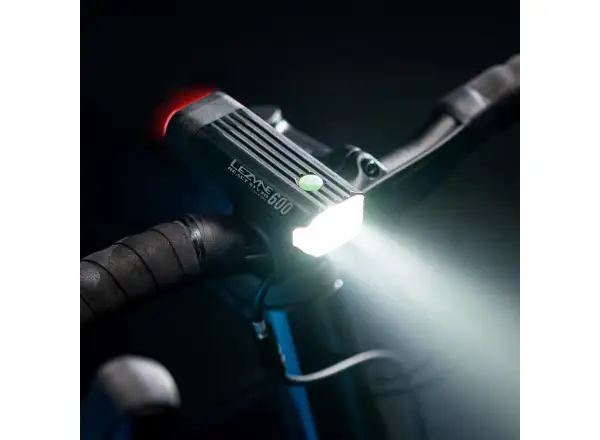 Lezyne React StVZO przednie światło Matte Black