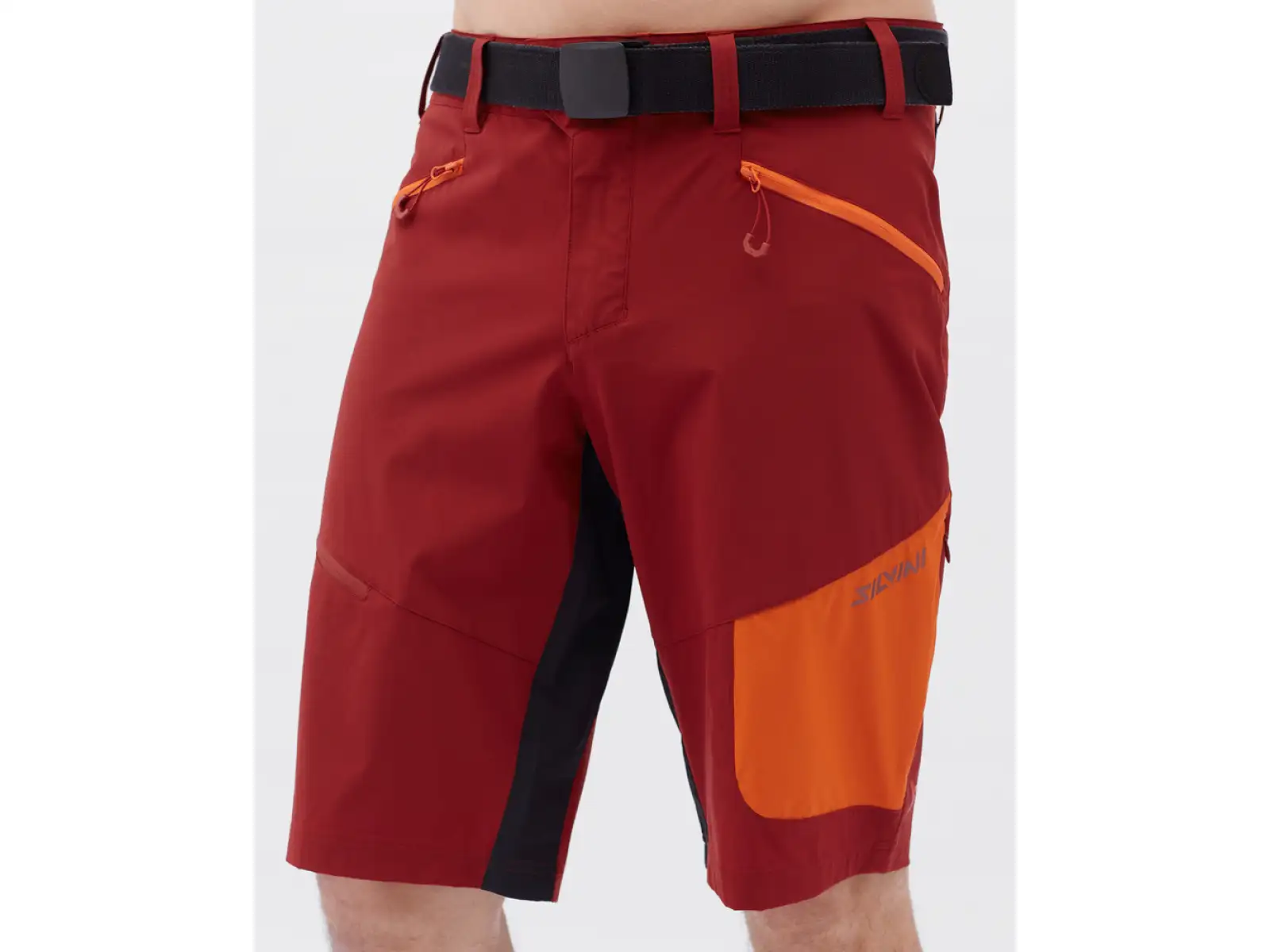 Silvini Rango Pro męskie szorty Merlot/Orange