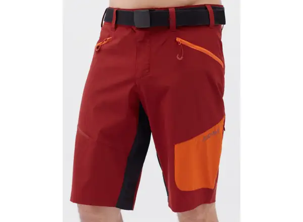 Silvini Rango Pro męskie szorty Merlot/Orange