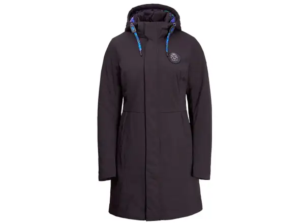 Silvini Montesa damski płaszcz Black/Navy