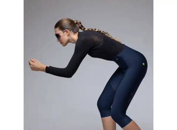 Alé R-EV1 Voltage damskie zimowe rowerowe spodnie 3/4 Midnight Blue