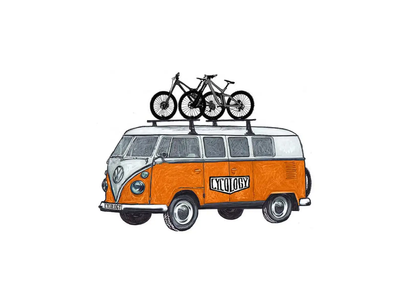 Cycology Road Trip MTB męska koszulka długi rękaw szary roz. M