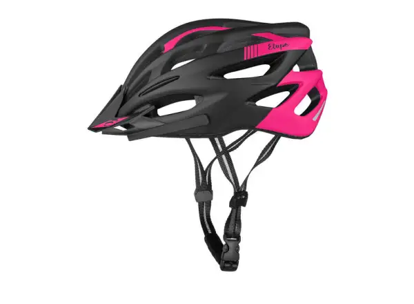 Etape Vesper damski kask rowerowy czarna/różowa mat