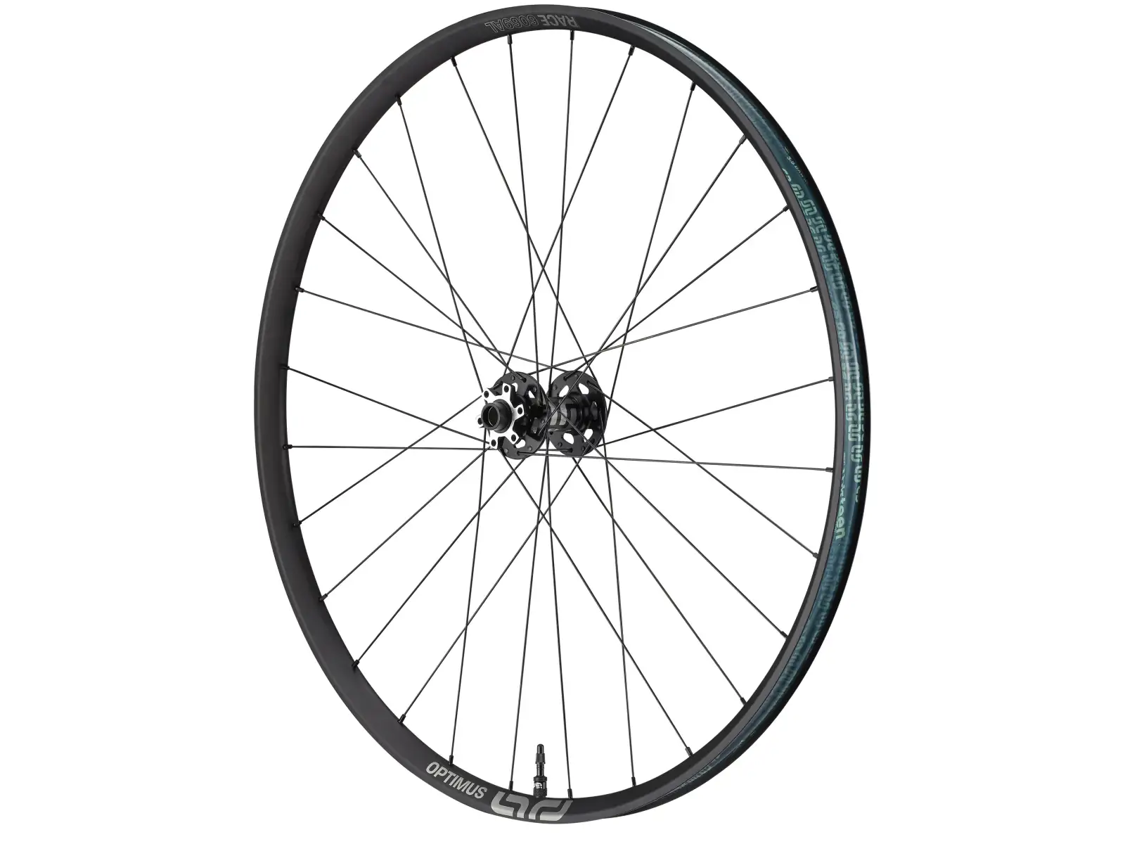 E-13 Optimus Race Alloy Boost 29" przednie szprychowane koło Black