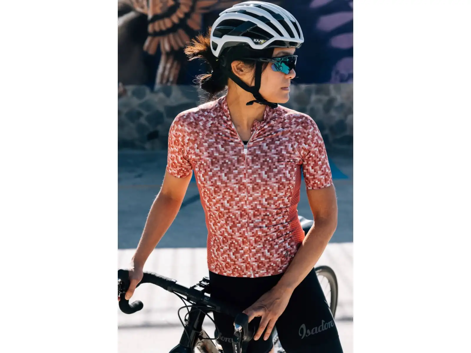 Isadore Alternative Jersey damska koszulka rowerowa Mineral Red