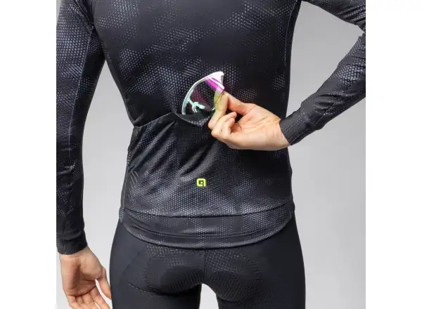 Alé PR-E Spray męska koszulka z długim rękawem Black