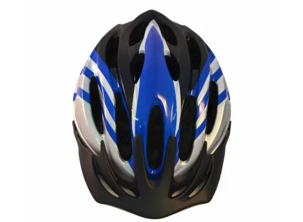 Sting Alfo kask modrá/srebrna/czarna