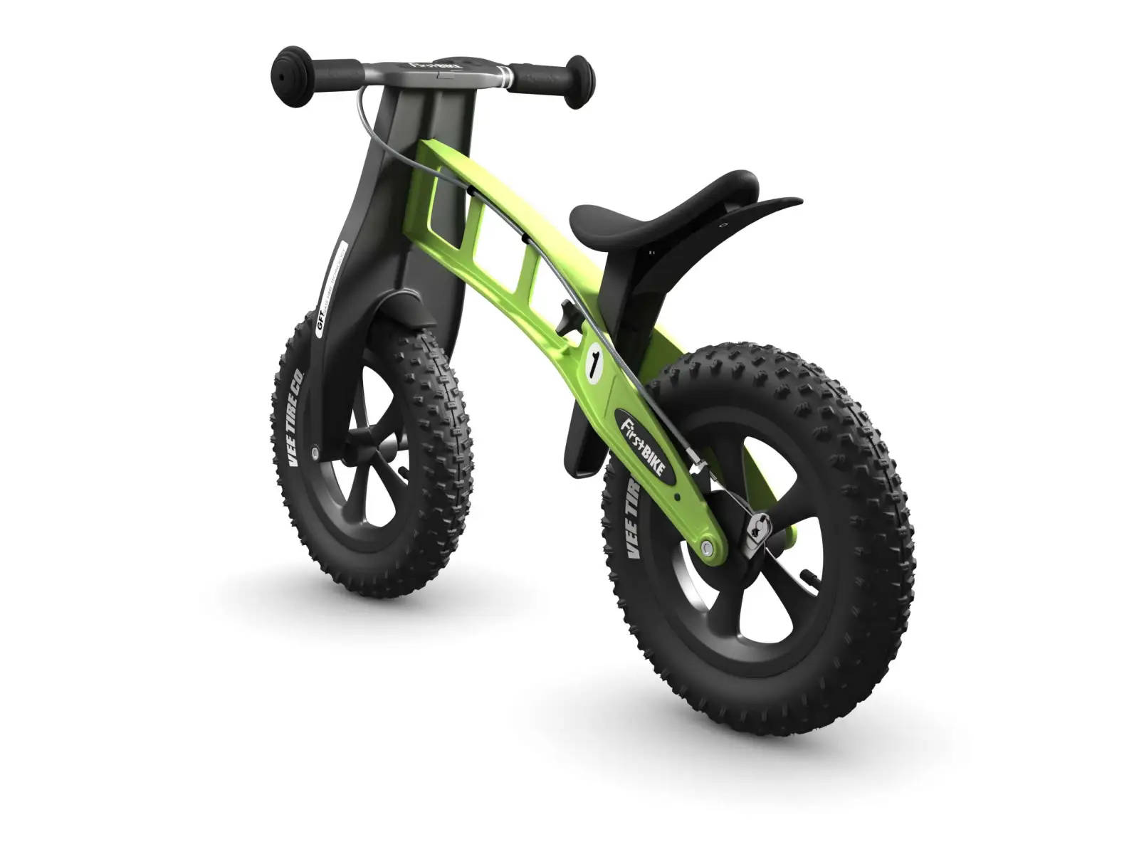 First Bike FAT dziecięcy rowerek biegowy Green