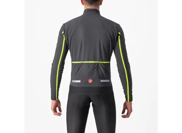 Castelli Flight Air męska kurtka gray/lime