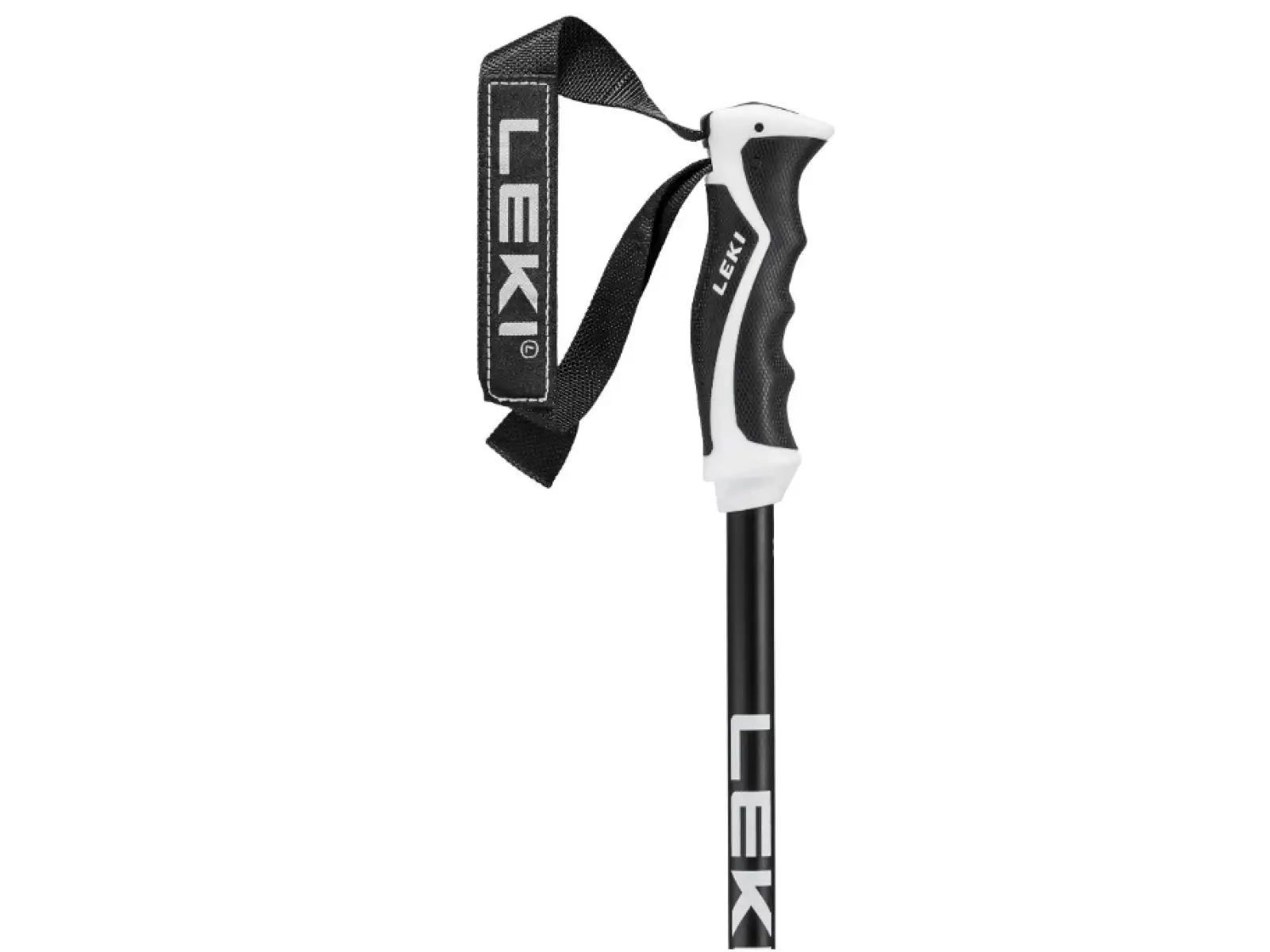 Leki Neolite kije zjazdowe dark anthracite-black-bright red
