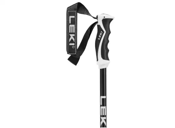 Leki Neolite kije zjazdowe dark anthracite-black-bright red