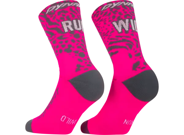 Dynafit Run Wild Crew skarpety do biegania Pink Glo/0720