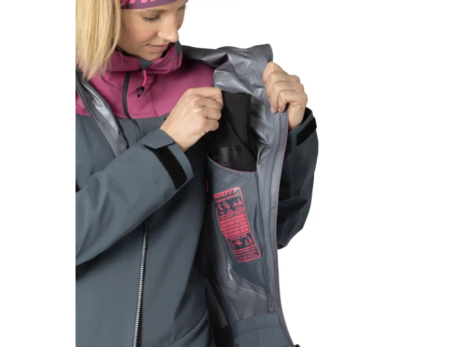 Dynafit Ridge Gore-Tex damska kurtka Magenta