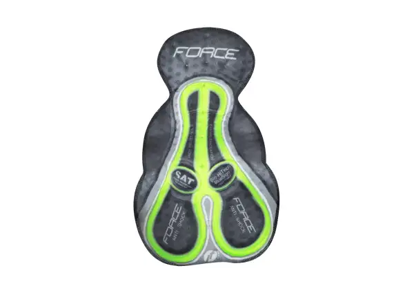 Force Drive męskie spodenki z szelkami czarna