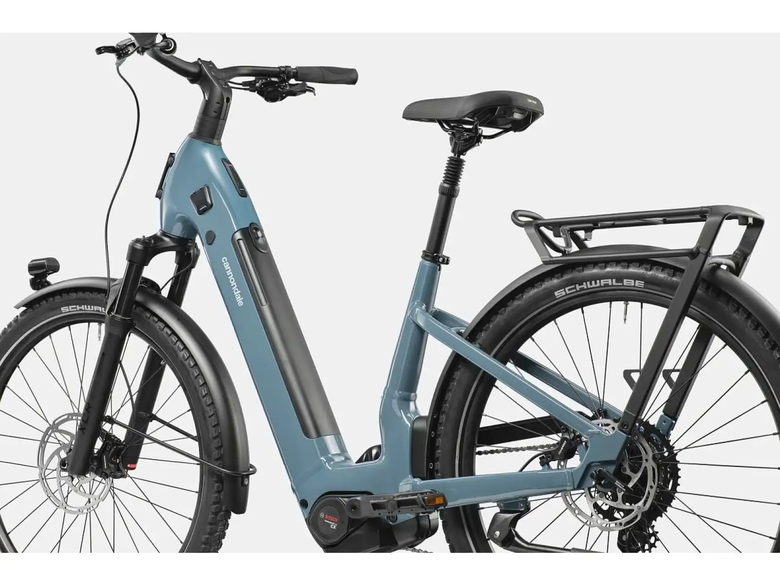 Cannondale Tesoro X 2 LSTH Storm Cloud niskopodłogowy rower elektryczny turystyczny