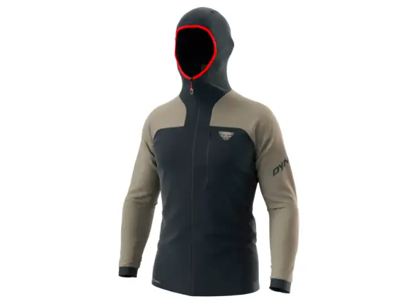Dynafit Speed Polartec Hooded męska kurtka Rock Khaki