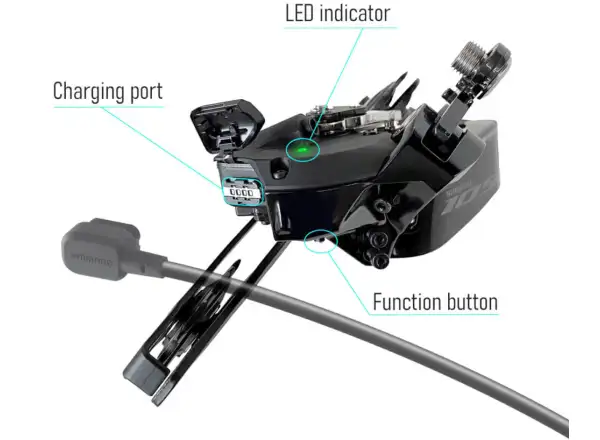 Shimano 105 RD-R7150 Di2 12 sp. szosowa przerzutka