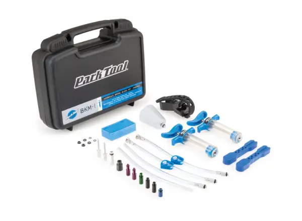 Park Tool PT-BKM-1 profesjonalny zestaw do odpowietrzania hamulców z Mineral Oil