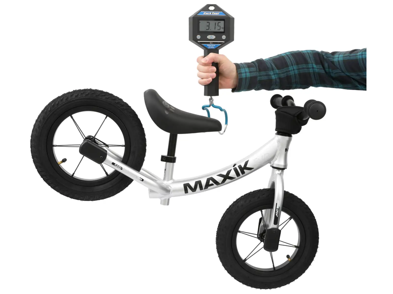 Max1 Maxík Evo Lite rowerek biegowy czerwona/czarna