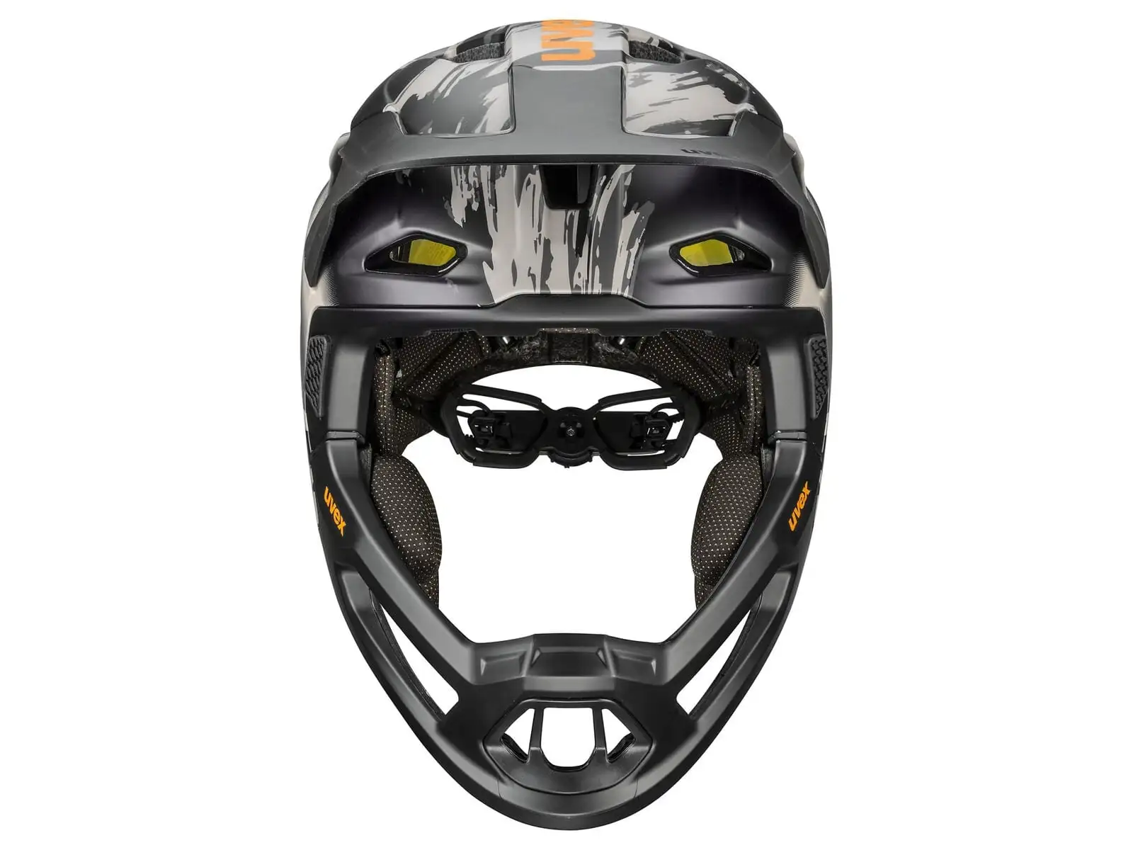 Uvex Revolt Mips kask Oak Brown/Orange Mat