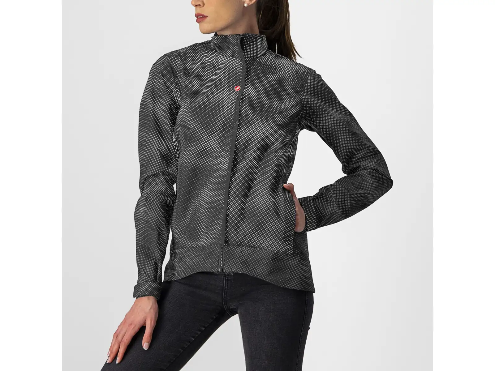Castelli Commuter Reflex damska kurtka Light Black