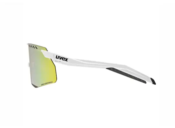 Uvex Pace Stage ColorVision Small okulary White Matt/Mirror Yellow