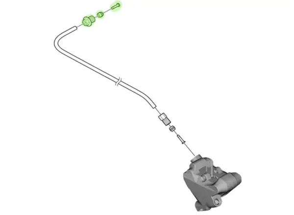 Shimano ST-R9120 / R9170 śruba do połączenia węża SM-BH90 - Y8RD98010