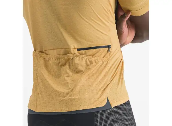 Castelli Unlimited Terra męska koszulka z krótkim rękawem Honey
