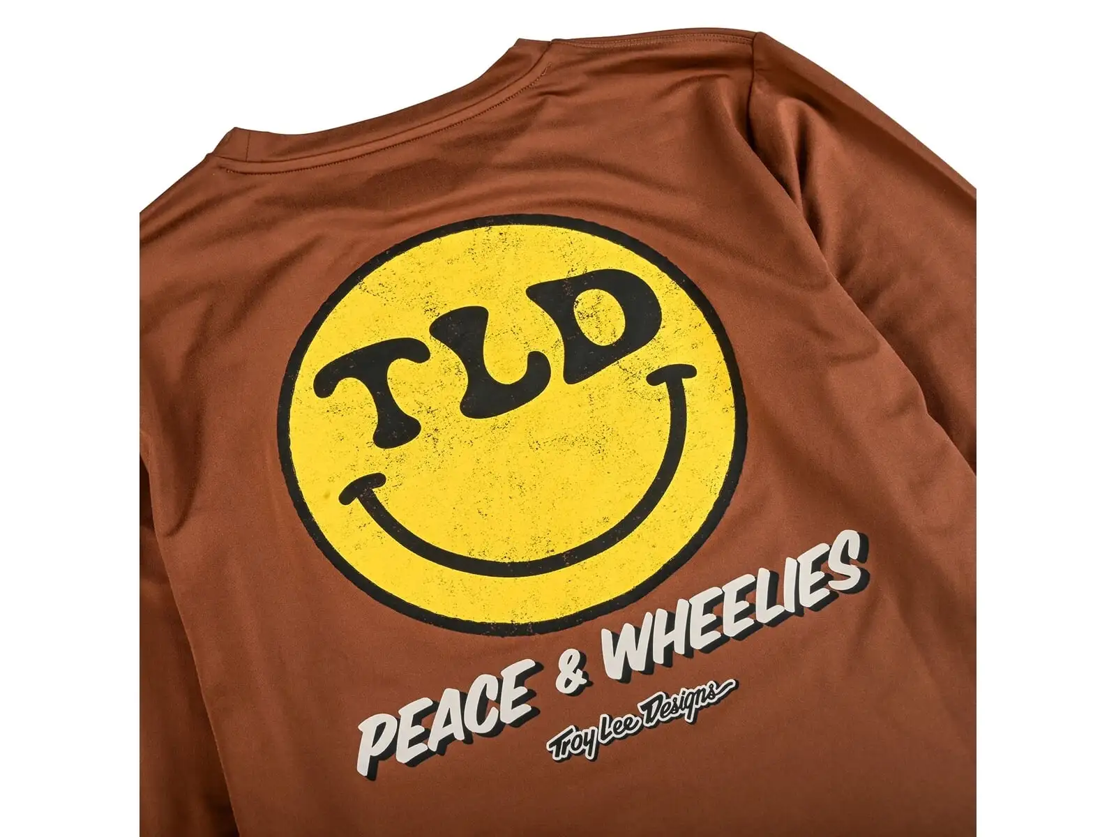 Troy Lee Designs Ruckus Ride męska koszulka z długim rękawem Chocolate