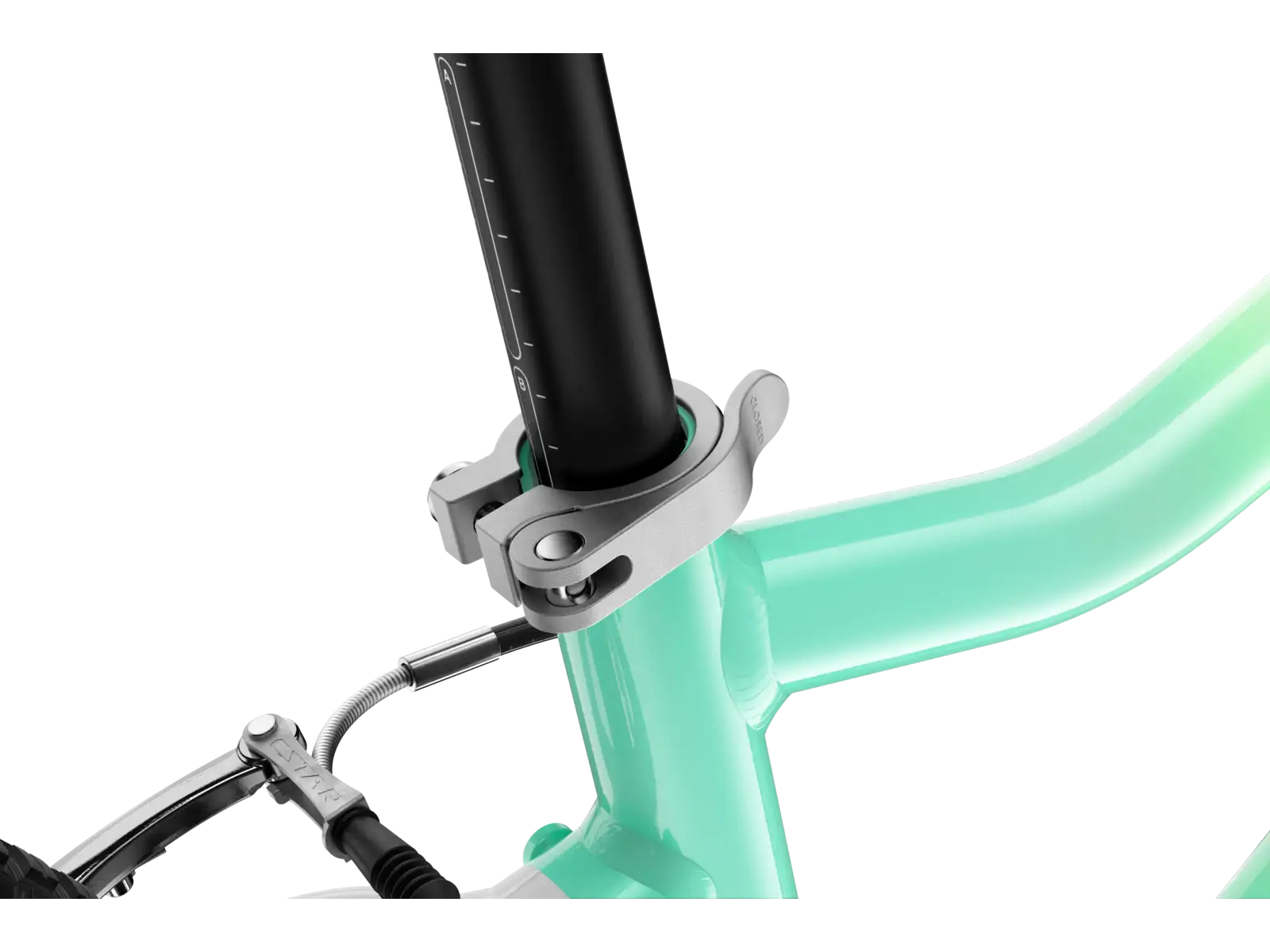 Woom GO 4 rower dziecięcy 20 Spearmint Crush Limited