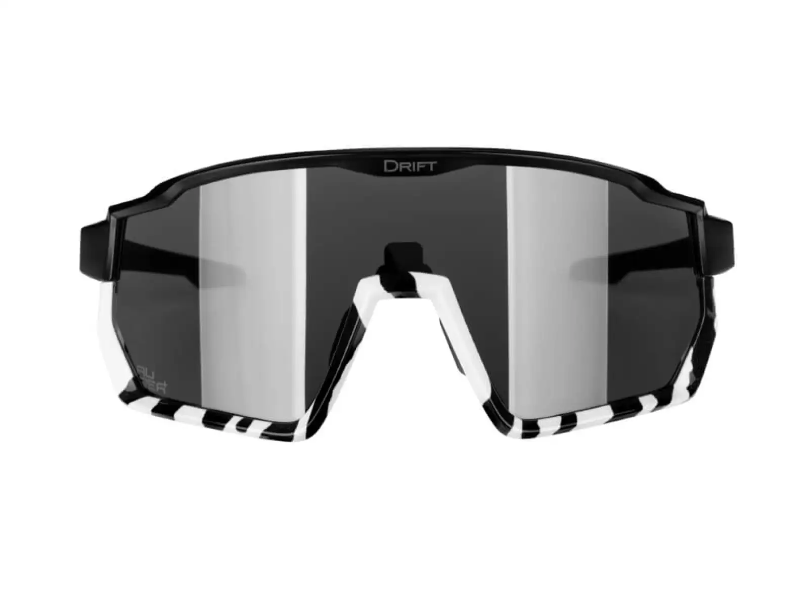 Force Drift męskie okulary czarna/zebra/czarne kontrast. szkło