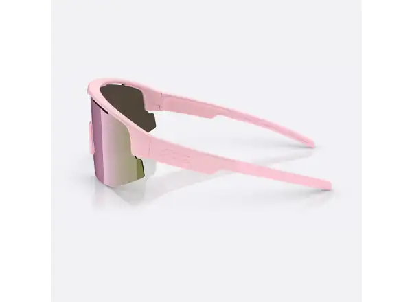 Bliz Matrix Small okulary przeciwsłoneczne Matte Powder Pink/Brown Rosé Multi