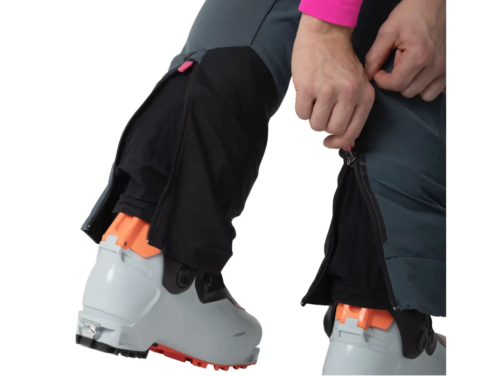 Dynafit Blacklight Hybrid damskie spodnie Black Out
