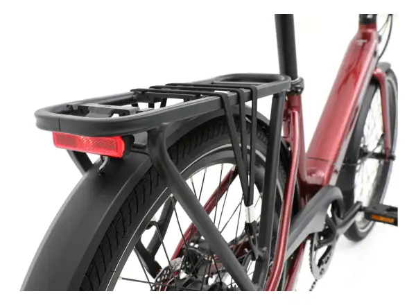 Apache Tanka 24 RX składany rower elektryczny 363 Wh S/M bordowy