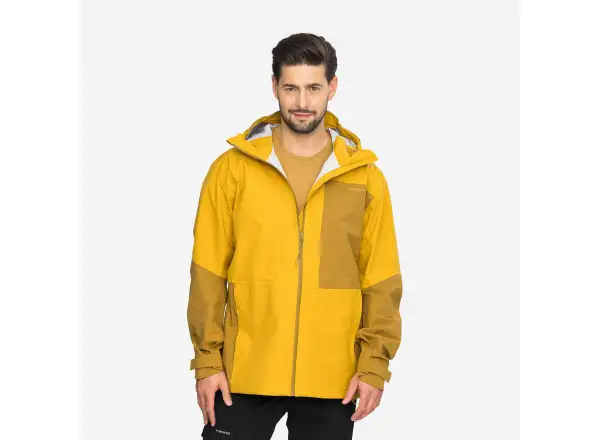 Viking Numani męska kurtka Brown/Yellow