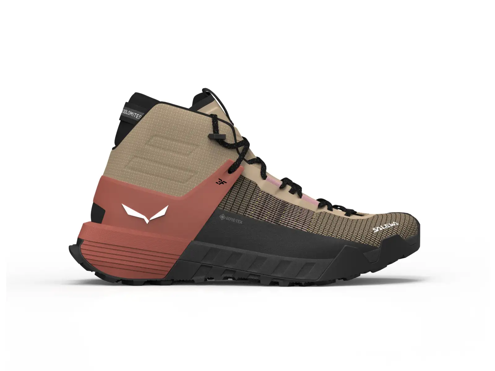 Salewa Wildfire NXT Mid GTX damskie buty Quicksand/Etruscan Red