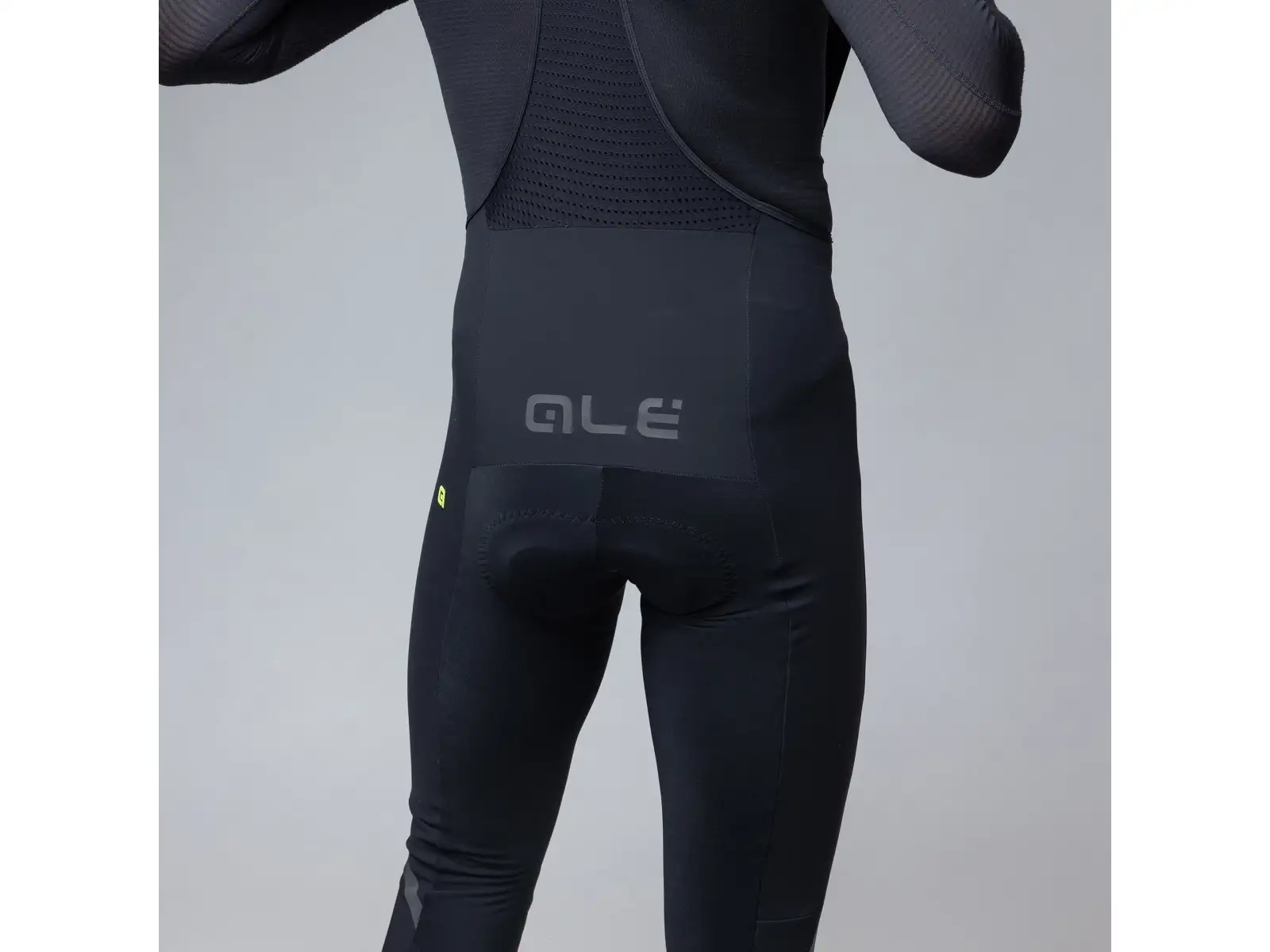 Alé R-EV1 Thermo Shield męskie zimowe spodnie rowerowe Black