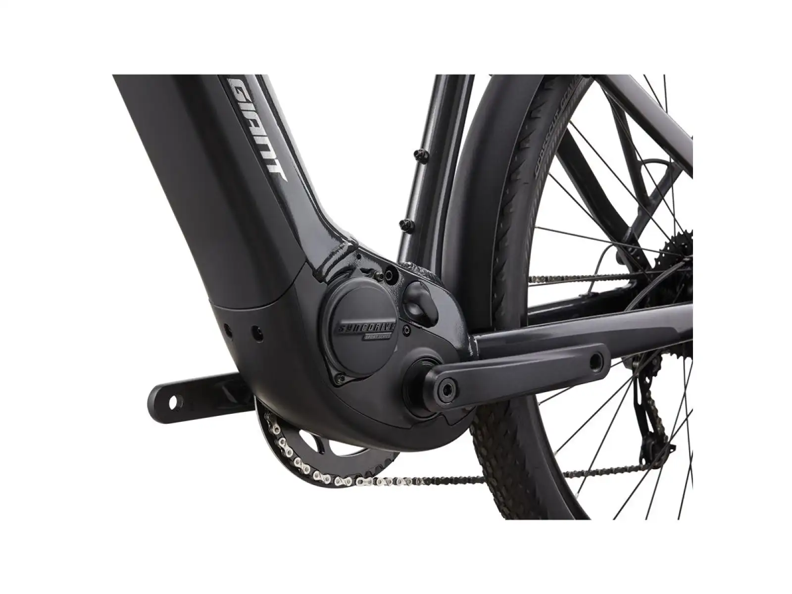 Giant Explore E+ 2 STA trekingowy rower elektryczny gunmetal black