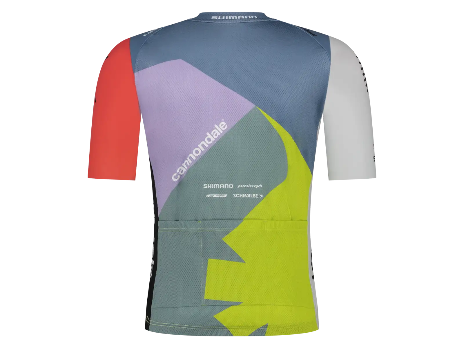 Cannondale CFR Replica męska koszulka z krótkim rękawem Blue/Yellow