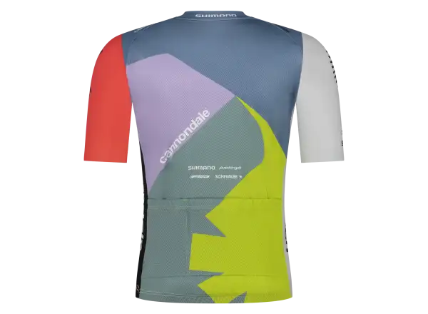 Cannondale CFR Replica męska koszulka z krótkim rękawem Blue/Yellow