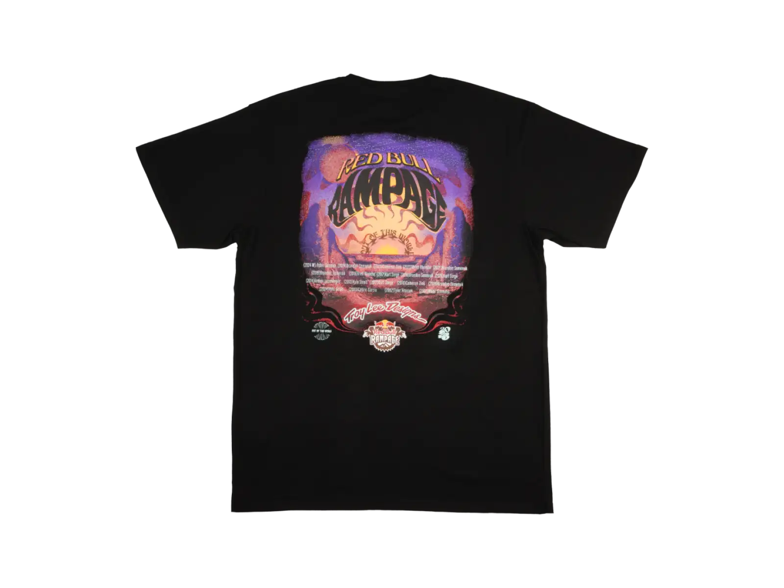 Troy Lee Designs x Red Bull Rampage Valley of Gods męska koszulka krótki rękaw Black