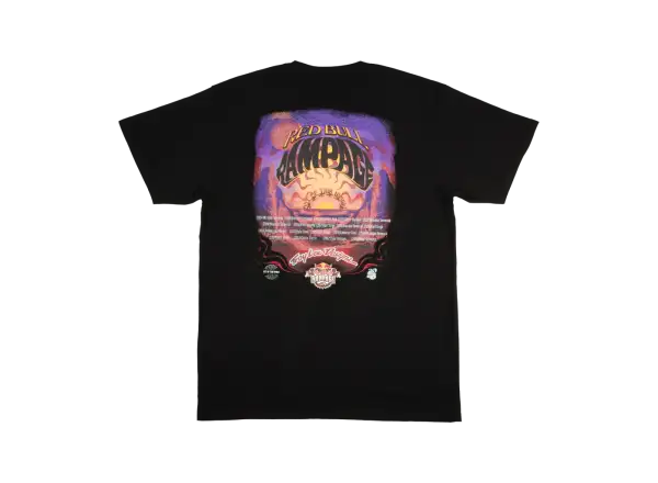 Troy Lee Designs x Red Bull Rampage Valley of Gods męska koszulka krótki rękaw Black