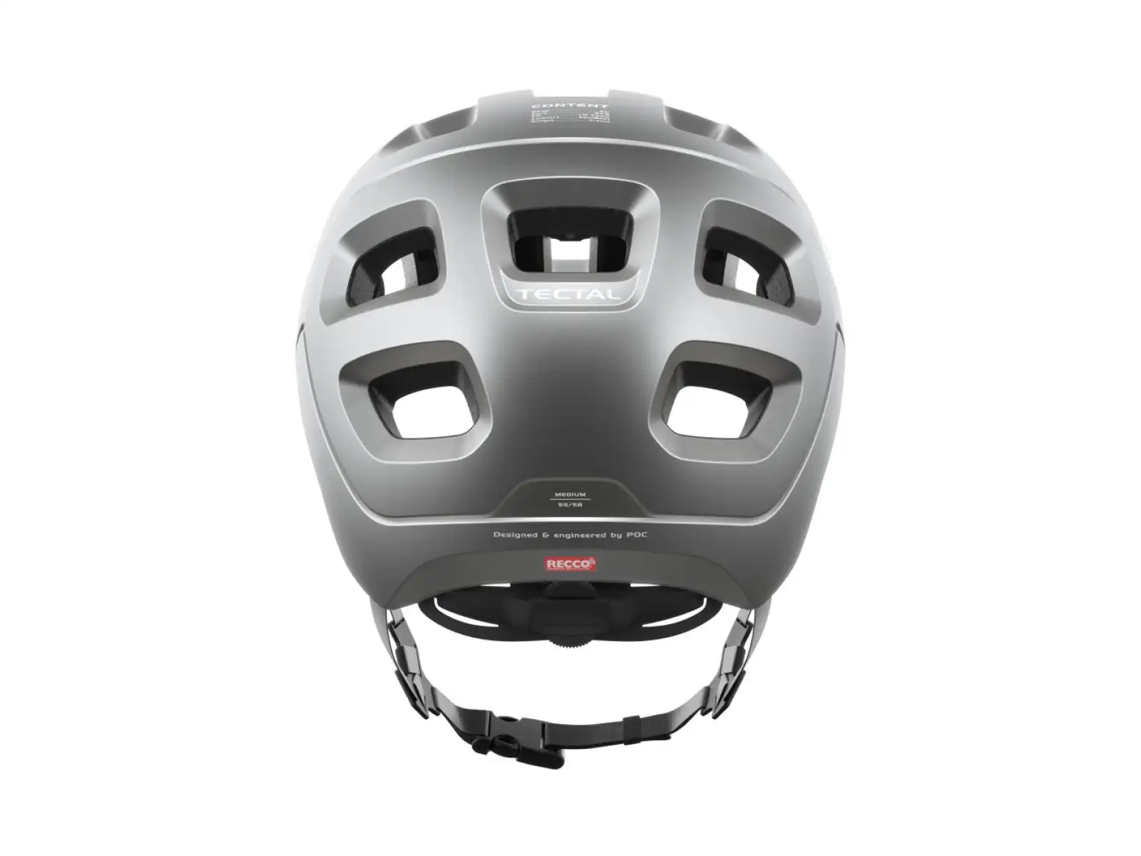 POC Tectal kask Argentite Silver Matt