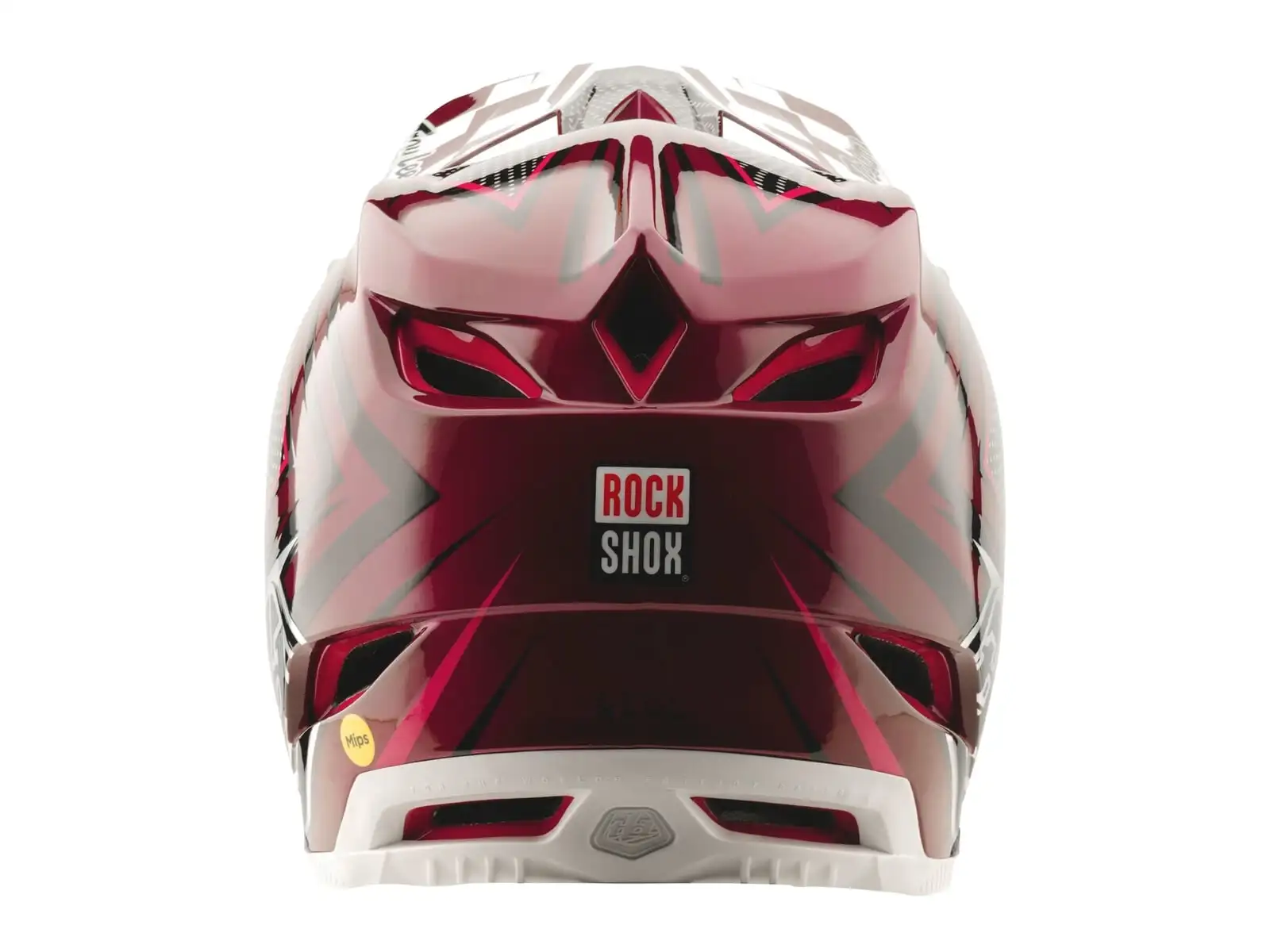 Troy Lee Dsigns x SRAM D4 Carbon kask Radioscape Black/Berry