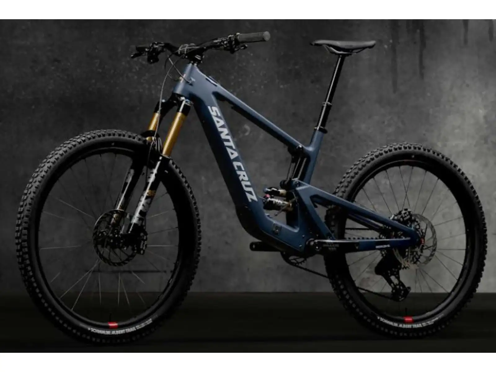 Santa Cruz Heckler SL 1 C R rower elektryczny z pełnym zawieszeniem Matte Dark Blue
