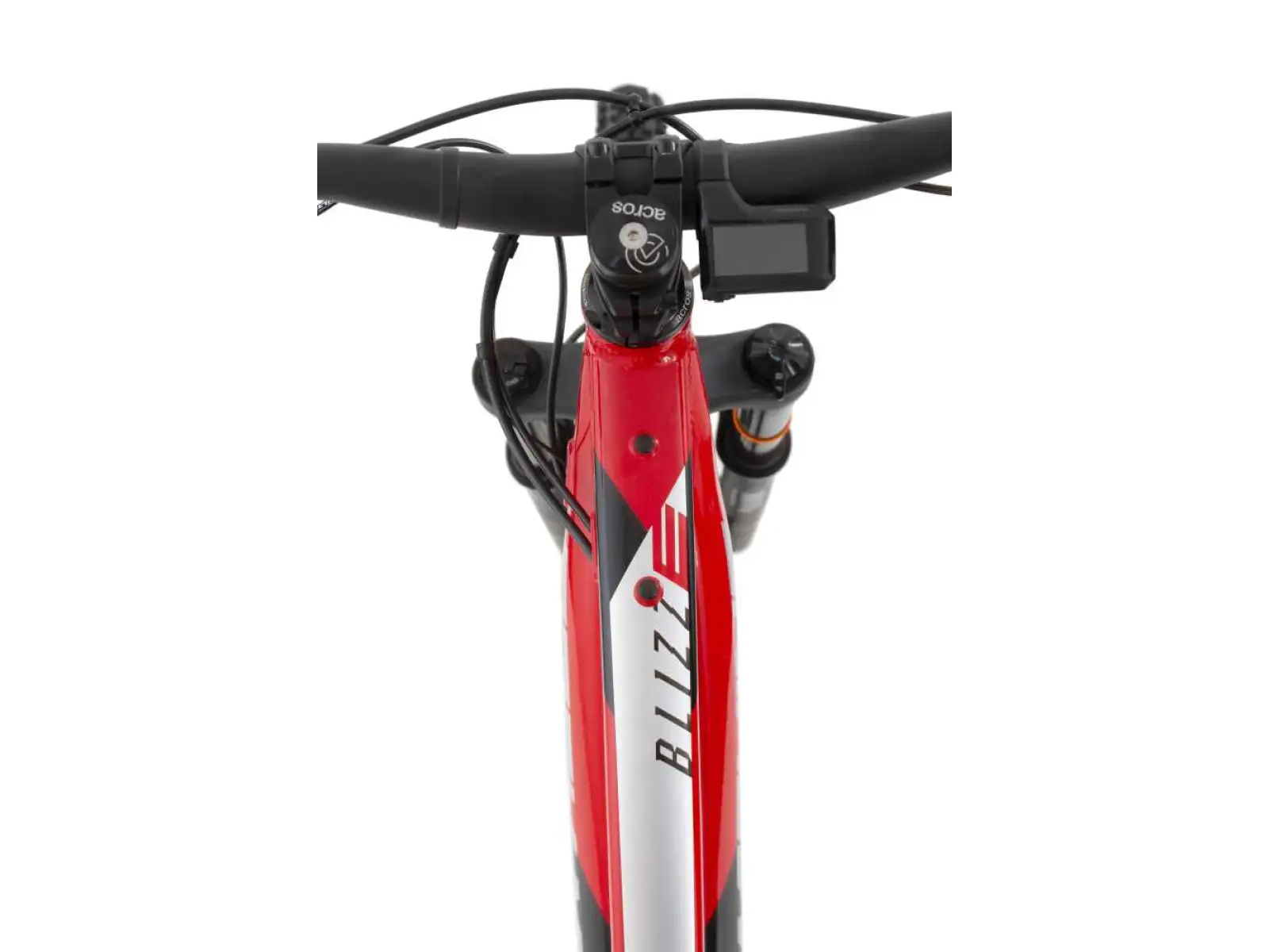 Rock Machine Blizz INT e40-29 górski rower elektryczny gloss red/silver/black